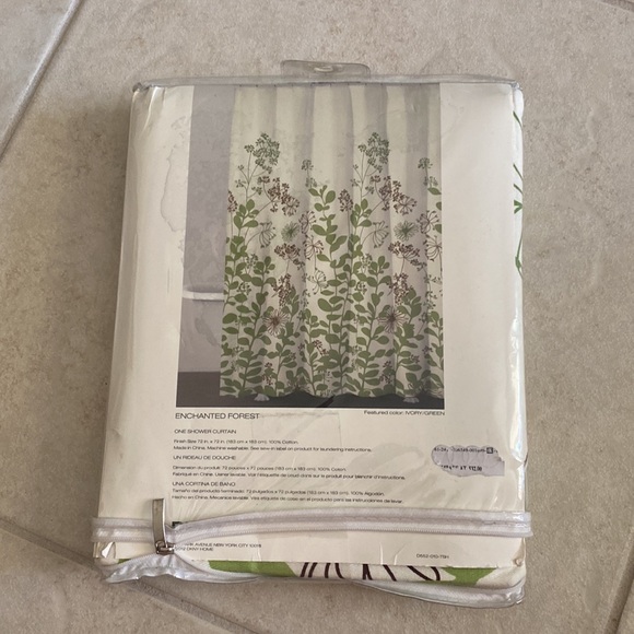 Dkny Bath Dkny Shower Curtain Enchanted Forest Poshmark